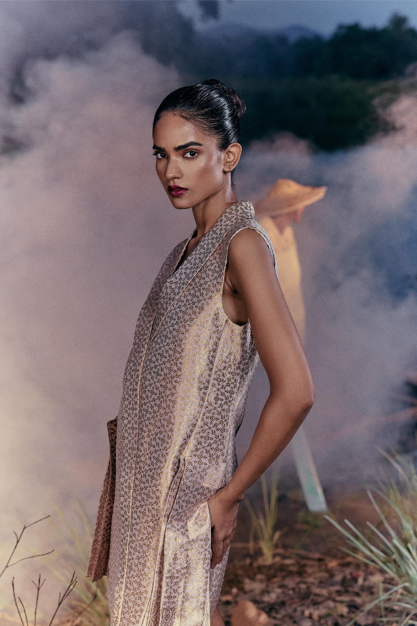 Mulberry wrap dress