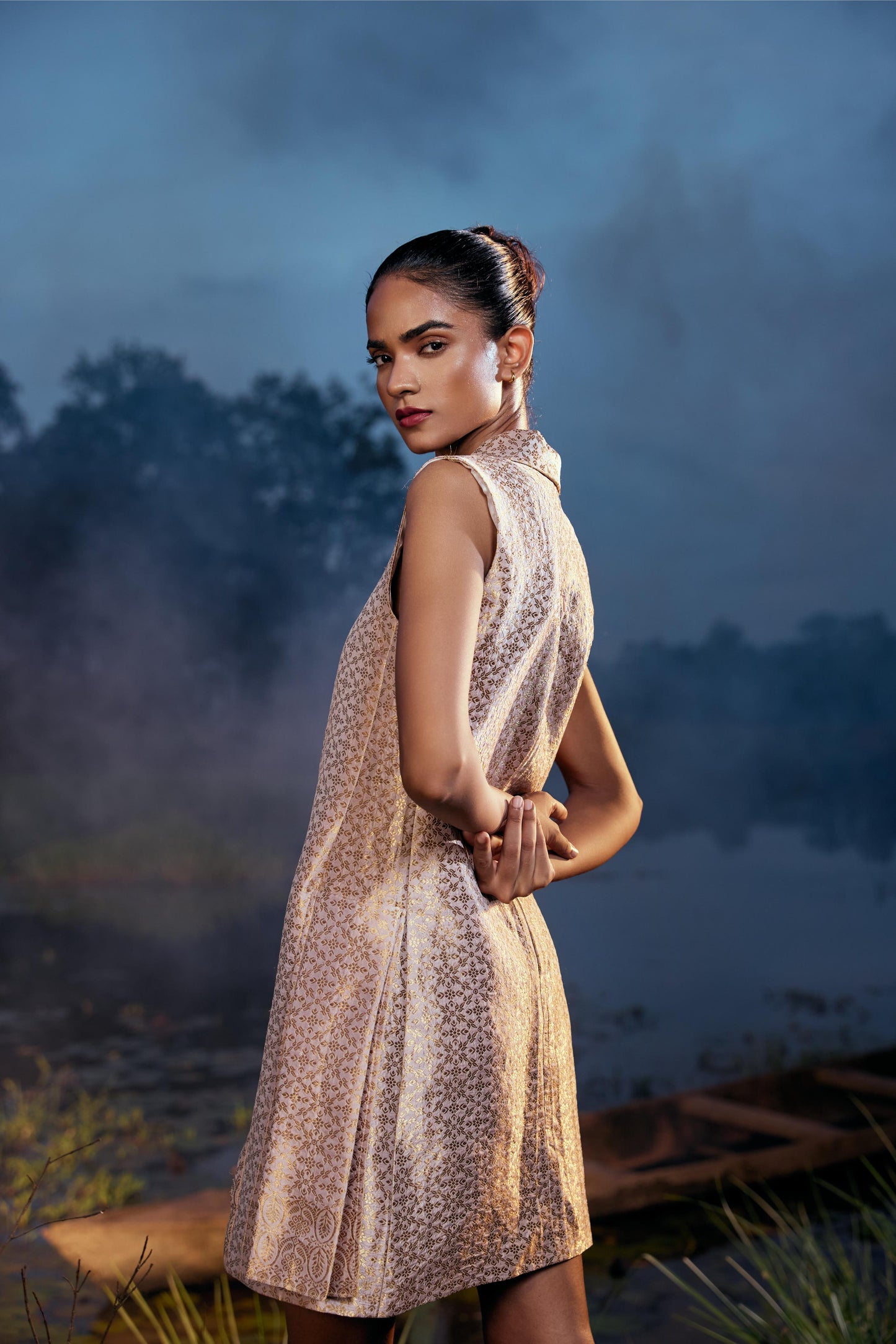 Mulberry wrap dress